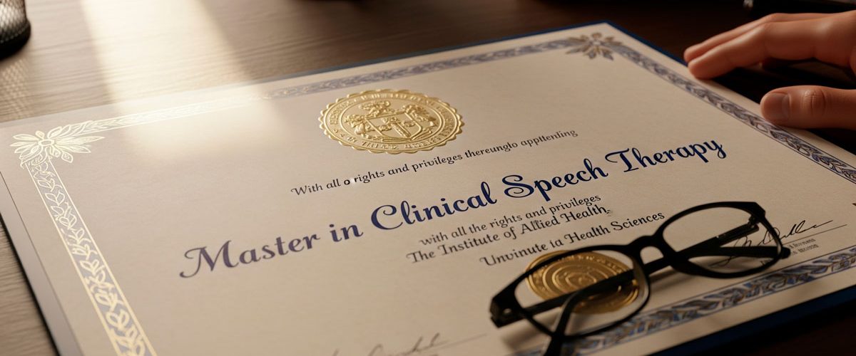 Máster en Logopedia Clínica